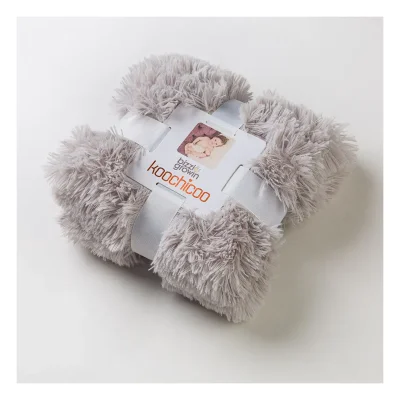 Bizzi Growin Large Koochicoo Luxury Blanket-Grey - Default