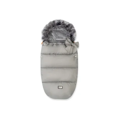 Bizzi Growin Nanook Footmuff-Tornado Grey (2022) - footmuff