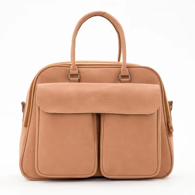 Bizzi Growin Vegan Leather Pod Bag-Porcini - Default