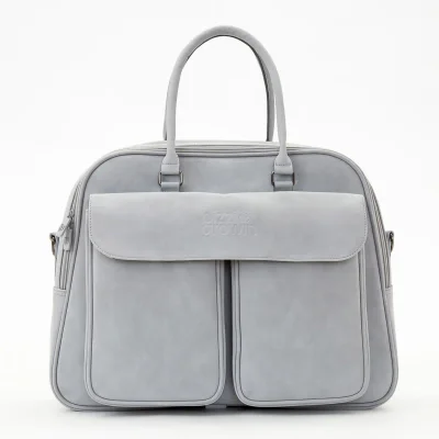 Bizzi Growin Vegan Leather Pod Bag-Porcini