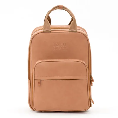 Bizzi Growin Vegan Leather Rucpod Travel Bag-Porcini - Default