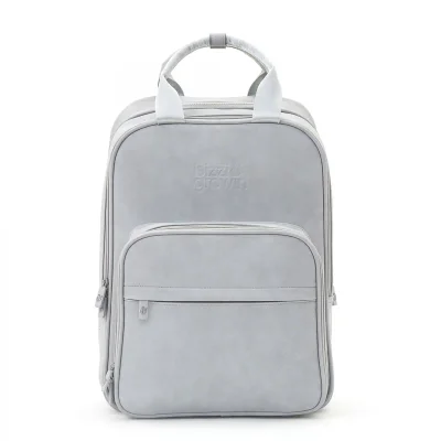 Bizzi Growin Vegan Leather Rucpod Travel Bag-Porcini
