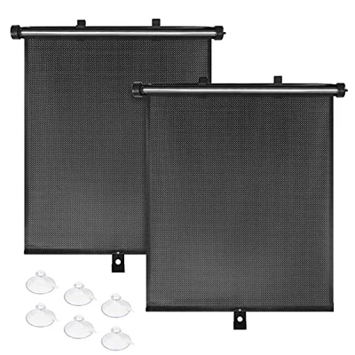 BOGI 2 Pack Car Window Shade for Baby,Car Sun Shade for Baby|Accessories Universal Fit Most Vehicles (Size:46CM*40CM)