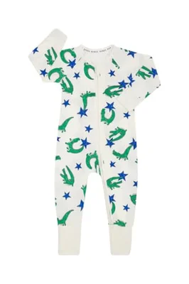 Bonds Baby Zippy - Cotton Blend Zip Wondersuit, Croc-Star (1 Pack) (0-3 Months)