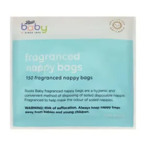 Boots Baby fragranced nappy bags 150s - Default