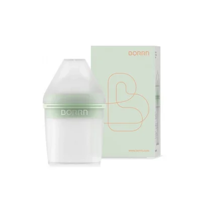 Borrn Silicone Baby Feeding Bottle 150ml – Green