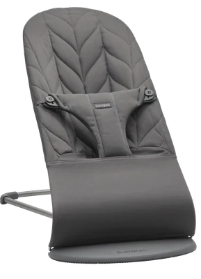 Bouncer Bliss – cosy for your newborn - Anthracite / Petal Quilt