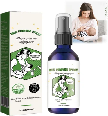 Breastfeeding Pump Spray & Nipple Cream Breast-Feeding,Moisturizing Repairing Nipple Shields for Breastfeeding,Breast Cream Hydrating Nipple Guards Breastfeeding,Breast Milk Care,Non-Greasy Spray