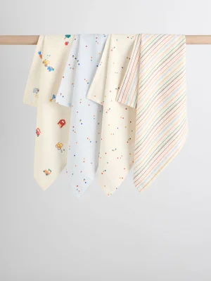 Bright Farm Baby Muslin Cloths 4 Pack