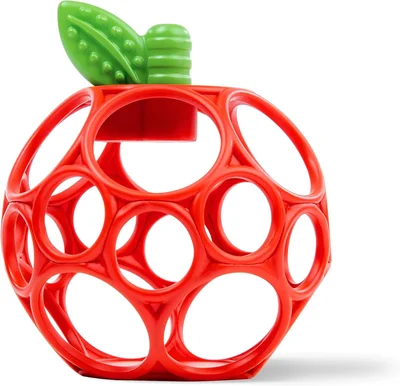 Bright Starts Oball Hold My Own Teether Toy - Apple