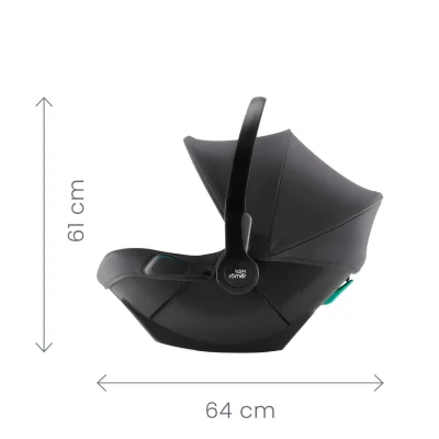Britax Römer BABY-SAFE CORE Group 0 Car Seat - Frost Grey — image 5