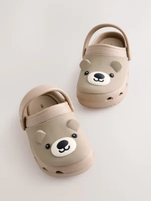 Brown Bear Standard Fit (F) Comfort Clogs - Size 3 EU 19 - Brown Bear