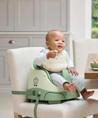 Bug 3-in-1 Floor & Booster Seat with Activity Tray - Blossom