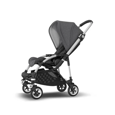 Bugaboo Bee 5 Styled By You Pushchair - Aluminum/Grey Melange/Grey Melange — image 4