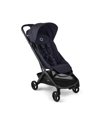 Bugaboo Butterfly 2 Lightweight Travel Stroller Cabin Size, One-Hand Fold Portable Pushchair, Baby Buggy with Reclining Seat, Storage Basket, Carry Strap – from 6 Months to 4 Years – Heritage Black