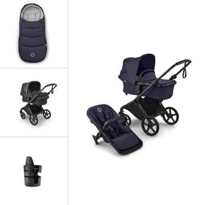 Bugaboo Cub Essential Bundle- Deep Indigo