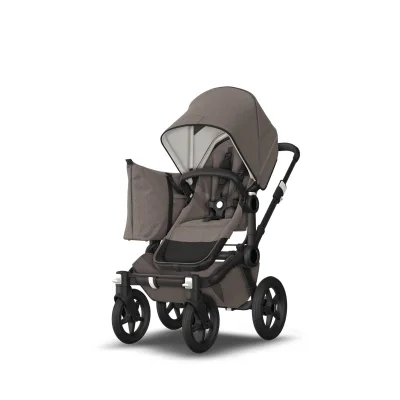 Bugaboo Donkey 3 Mineral Mono Complete Pushchair - Black/Taupe - Black