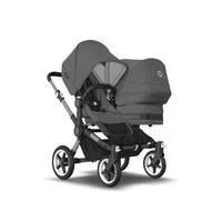 Bugaboo Donkey 5 Duo Complete Pushchair - Graphite/Grey/Melange - Graphite/grey/melange