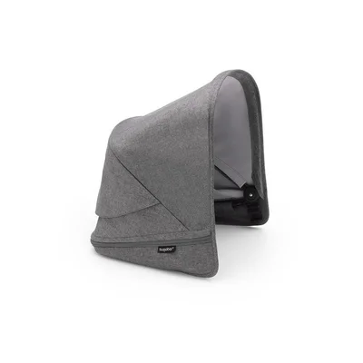 Bugaboo Donkey 5 Sun Canopy - Grey Melange - Grey