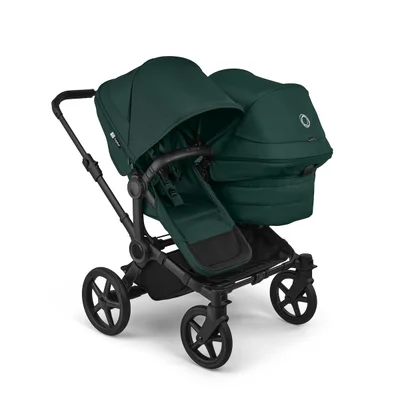 Bugaboo Donkey 6 Double Stroller- Fern Green