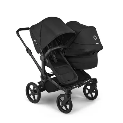 Bugaboo Donkey 6 Double Stroller- Heritage Black - Heritage Black
