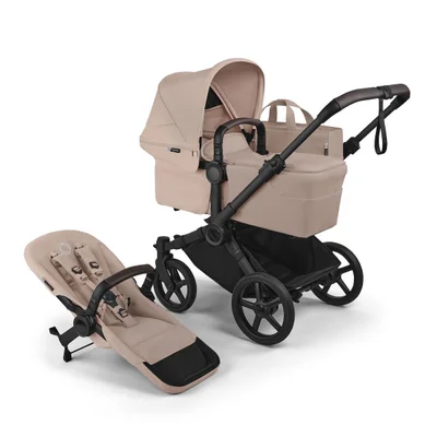 Bugaboo Donkey 6 Stroller- Desert Taupe Melange - Desert Taupe Melange
