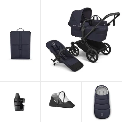 Bugaboo Donkey 6 Stroller Essential Bundle- Deep Indigo