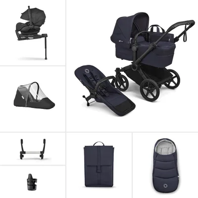 Bugaboo Donkey 6 Stroller Ultimate Bundle- Deep Indigo