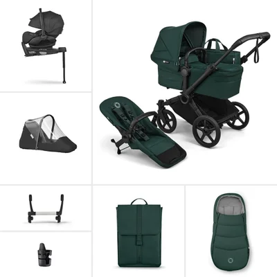 Bugaboo Donkey 6 Stroller Ultimate Bundle- Fern Green