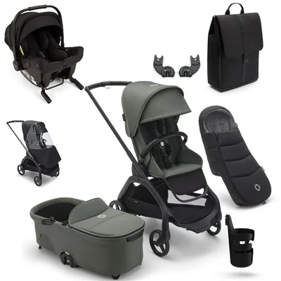 Bugaboo Dragonfly Nuna PIPA URBN + Accessory Travel System