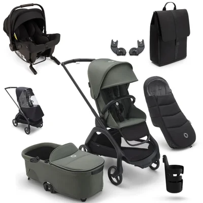 Bugaboo Dragonfly Nuna PIPA URBN + Accessory Travel System