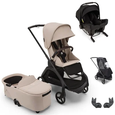 Bugaboo Dragonfly + Nuna PIPA URBN Travel System