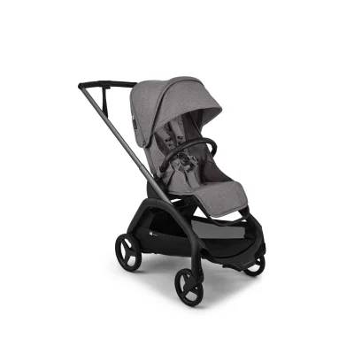Bugaboo Dragonfly Plus Complete Compact Folding Pushchair - Graphite/Grey Melange