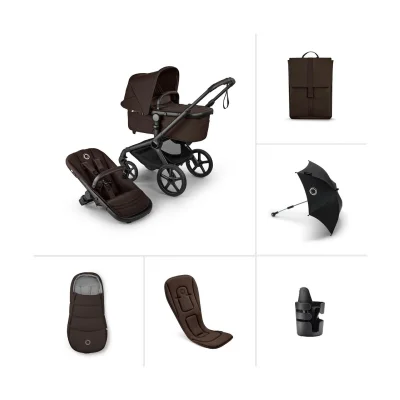 Bugaboo Fox 5 Renew Essential Bundle - Heritage Black