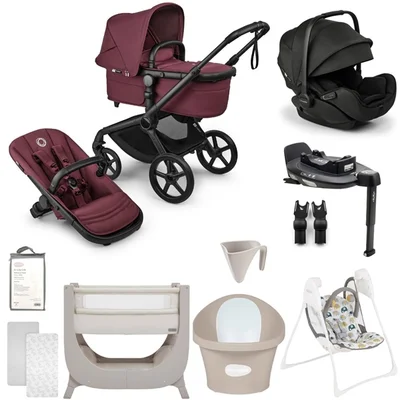 Bugaboo Fox 5 Renew, Shnuggle Air Lite + Swing Bundle