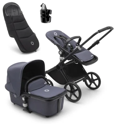 Bugaboo Fox Cub Essential Bundle - Stormy Blue