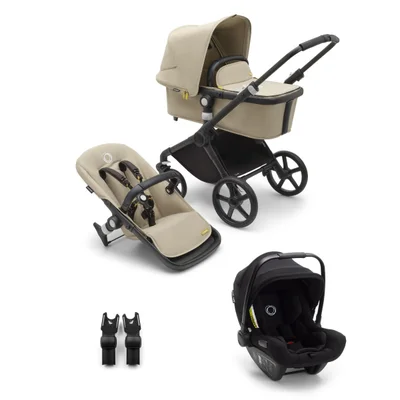 Bugaboo Fox Cub Pushchair + Turtle Air Travel System