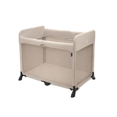 Bugaboo Stardust Lightweight Pop-up Travel Cot with Mattress - Desert Taupe