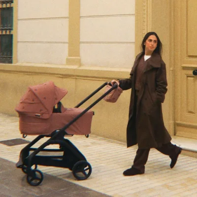 Bugaboo x Konges Sløjd Stroller Organizer - Dusty Pink — image 4
