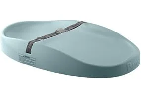 Bumbo Changing Pad – Contoured Foam Baby Diaper Changing Mat with Safety Strap Waterproof & Easy to Clean Surface Non-Slip Base Comfortable & Secure Design for Dresser or Table Use -Salt Bush - Salt Bush