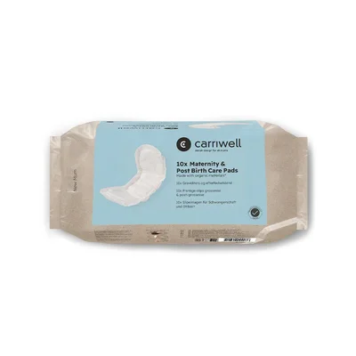 Carriwell Disposable 10x Maternity & Post Birth Care Pads - White