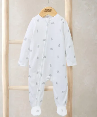 Celestial Print Zip All In One