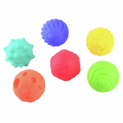 Chad Valley Rainbow Textured Balls - Default