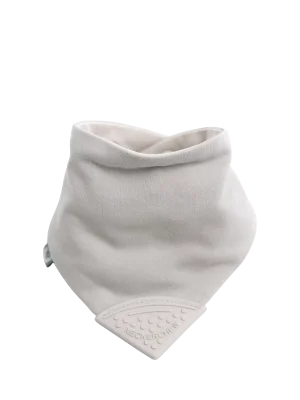 Cheeky Chompers Neckerchew Dribble Bib, Stone