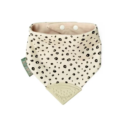 Cheeky Chompers Neckerchew - Beige , Black