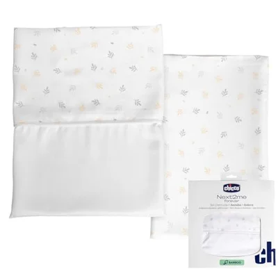 Chicco Next2Me Forever Bamboo Bedding Set - Fantasy with Leaflets