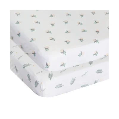 Next2Me Bamboo Forever Cot Set 2 Pieces - Greenery