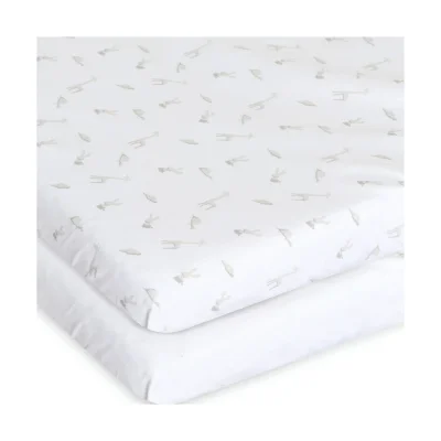 Chicco Next2Me Cotton Crib Sheet 2 Pack