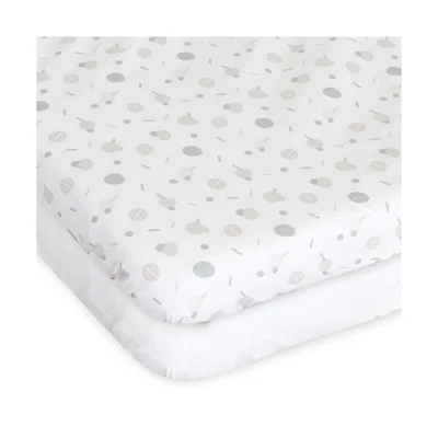 Chicco Next2Me Cotton Forever Cot Sheet 2 Pack