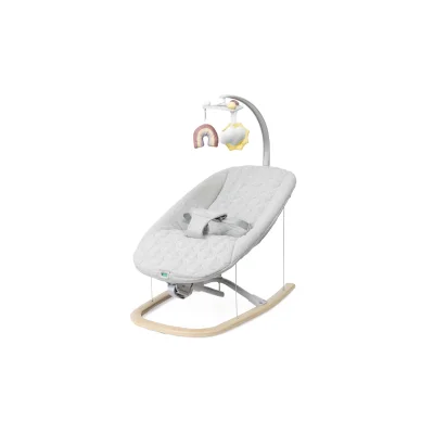 Chicco Zen Wave Rocker in Wooden Grey | CHICCO - Grey / yes